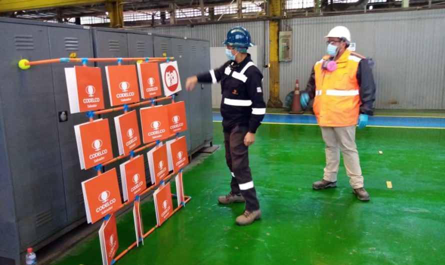 Codelco Salvador refuerza la seguridad conductual de sus trabajadores a través del juego