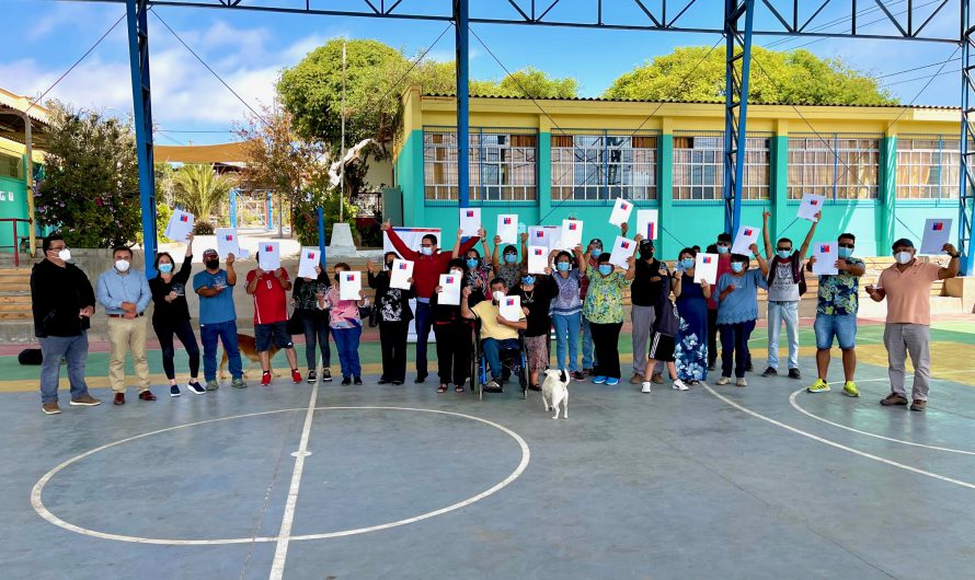CUARENTA FAMILIAS DE CARRIZAL BAJO SON PROPIETARIAS DE SUS TERRENOS GRACIAS A UNA GESTIÓN DE VENTA DIRECTA IMPULSADA POR BIENES NACIONALES