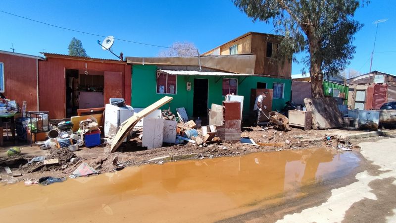 Municipio de Diego de Almagro exige declarar Zona de Catástrofe a Inca de Oro . En paralelo, el delegado presidencial (s) arribó a la localidad.