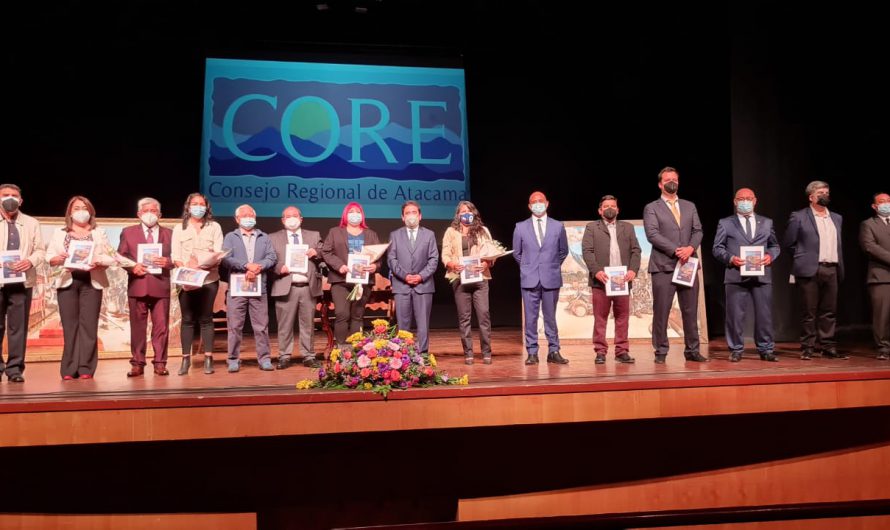 En sesión solemne y republicana asumió el nuevo Consejo Regional de Atacama
