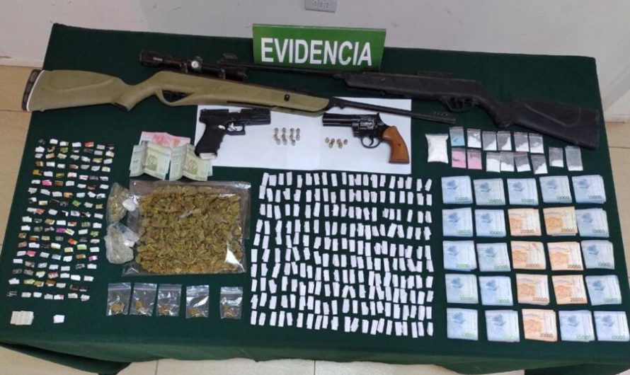 Dos imputados quedan en prisión preventiva por delito de tráfico de drogas en Copiapó