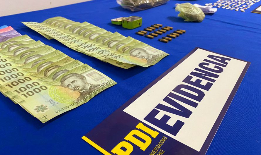 PDI ATACAMA INCAUTA MÁS DE 500 DOSIS DE DROGA