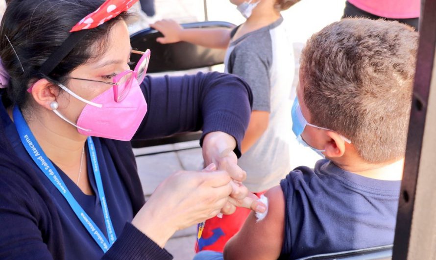50% DE COBERTURA: PREOCUPACIÓN POR BAJA VACUNACIÓN EN COVID19 EN NIÑOS  ENTRE 3 A 5 AÑOS EN ATACAMA