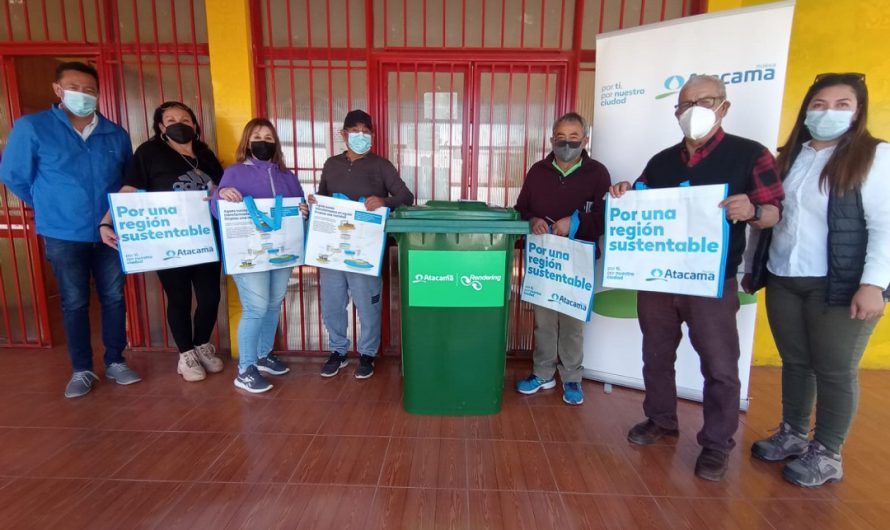Nueva Atacama inauguró nuevos puntos de reciclaje de aceite