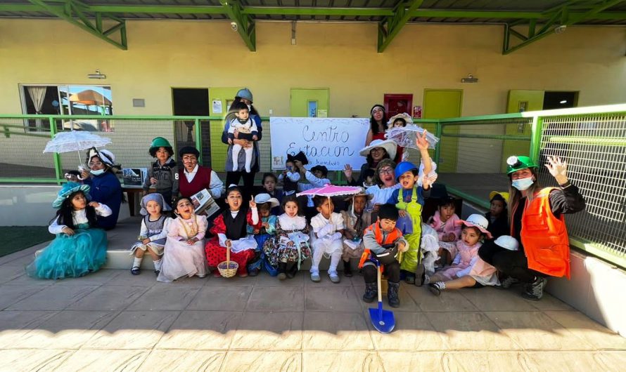 Niños y niñas del Jardín Infantil “Blanca Nieves” celebran la semana del Patrimonio Cultural con la recreación de  lugares históricos de Diego de Almagro