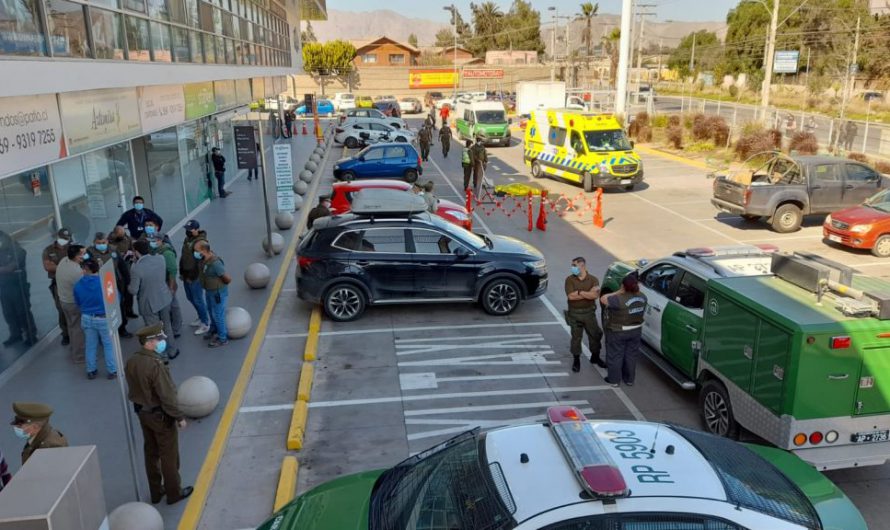 Sujetos perpetran asalto en centro comercial de Copiapó y persona muere baleada Hecho se registró en el portal San Fernando.