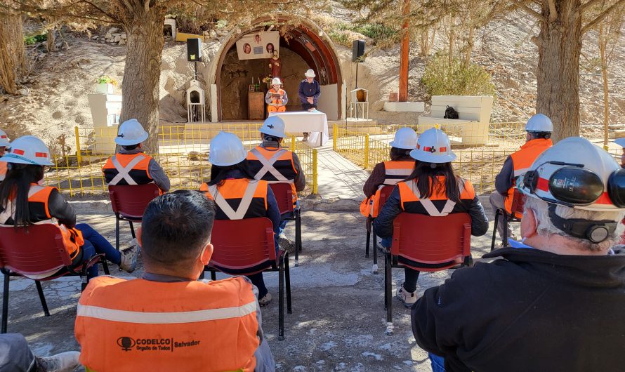 Codelco Salvador conmemoró Día del Minero y la Minera con tradicional misa ecuménica en mina subterránea