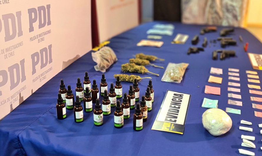 OPERACIÓN SAN PEDRO: PDI ATACAMA DESBARATA BANDA CRIMINAL INCAUTANDO ARMAS Y DROGAS