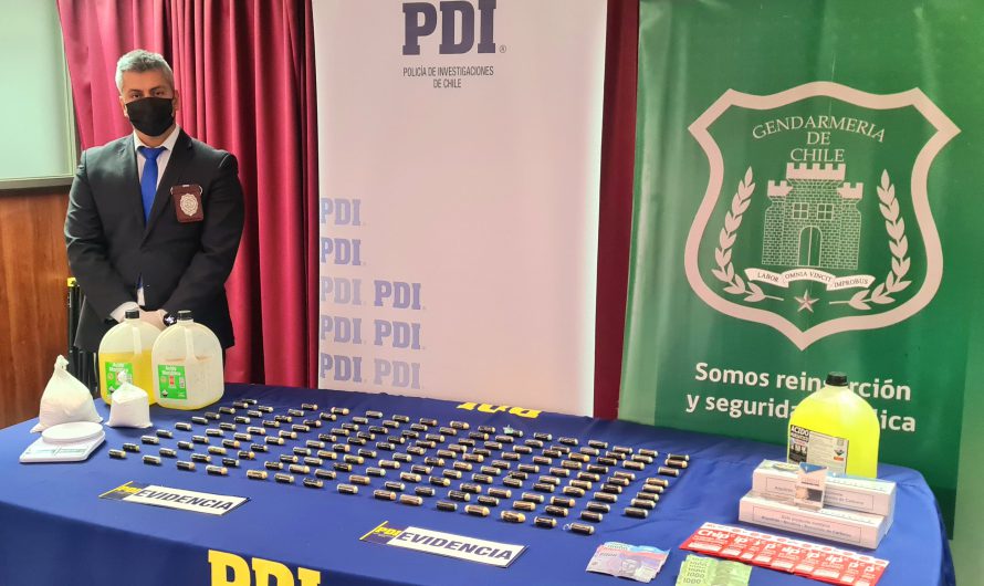 CINCO DETENIDOS Y LA INCAUTACIÓN DE 40 MILLONES DE PESOS EN DROGA FUE EL RESULTADO DE UN OPERATIVO CONJUNTO DE PDI, GENDARMERÍA Y FISCALÍA