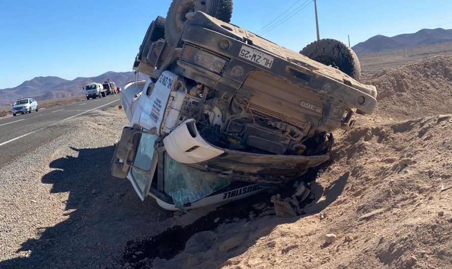 Accidente camino a inca de oro deja 1 lesionado