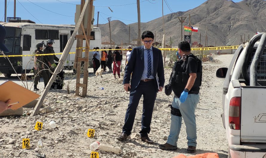 Fiscalía dirige diligencias por delito de homicidio ocurrido en sector de tomas en Copiapó