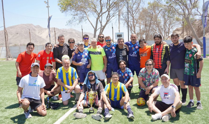 Prensa FC realizó torneo solidario Joel “Puntete” Castro en cancha de Nueva Atacama