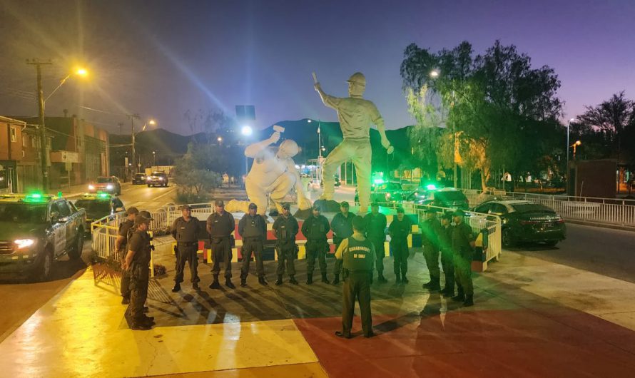 TRABAJO PREVENTIVO EN COMUNA DE DIEGO DE ALMAGRO CONSIGNA 15 DETENIDOS.