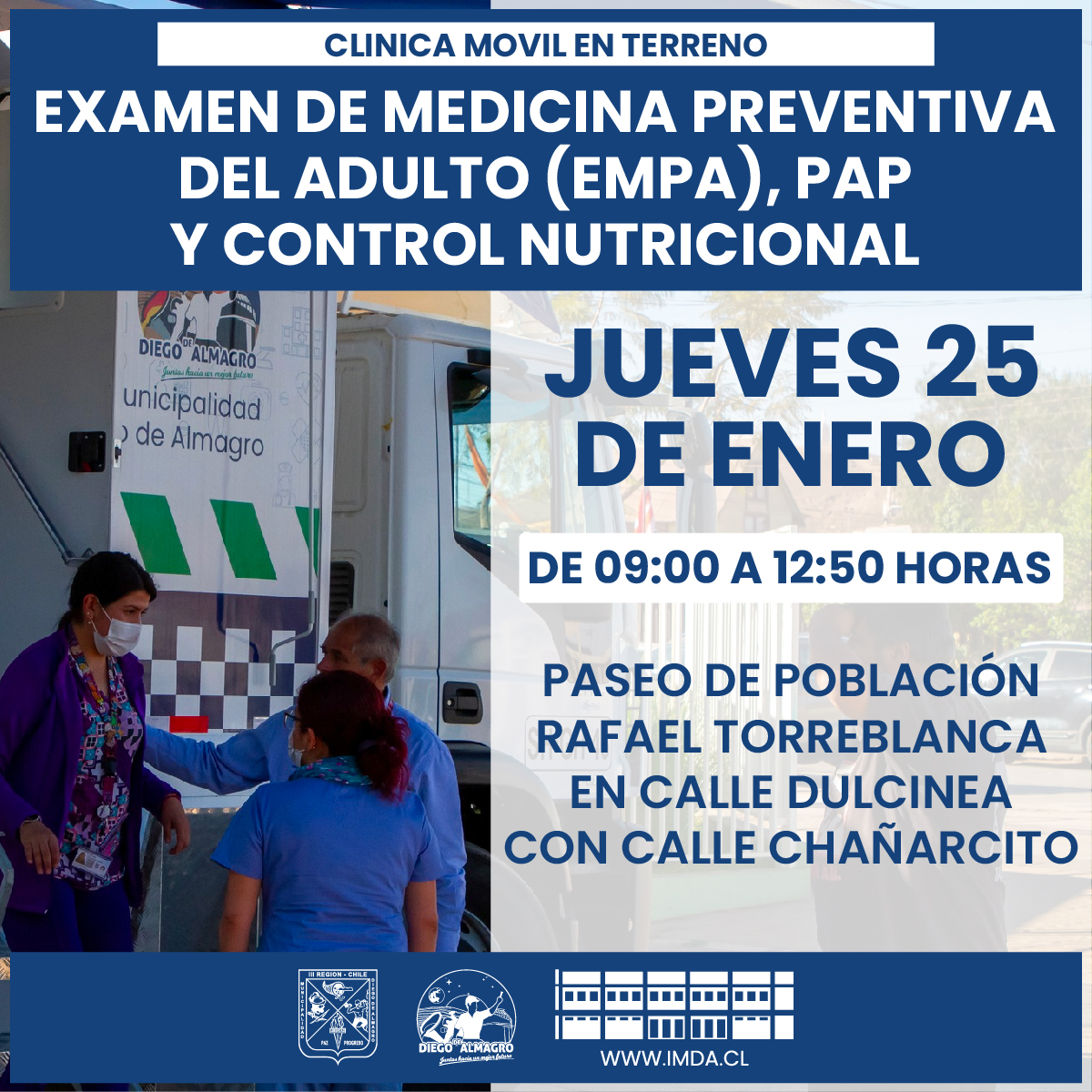 #Municipio_Informa clinica movil
