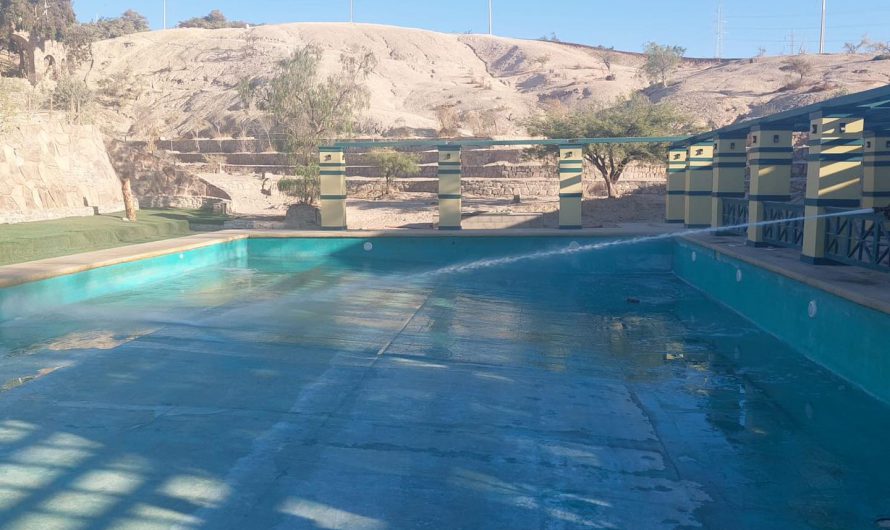 Trabajos a full para habilitar espejos de agua en la quinta