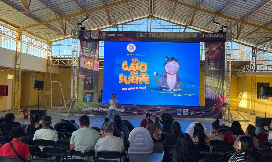 En inca de oro se vive el cine en verano