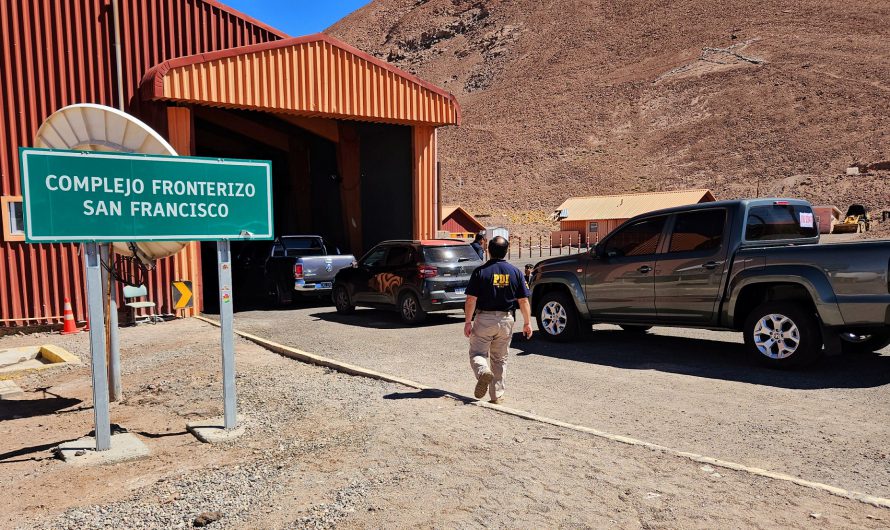 PDI ATACAMA DESTACA EXTENSIÓN DE FUNCIONAMIENTO DEL PASO FRONTERIZO SAN FRANCISCO