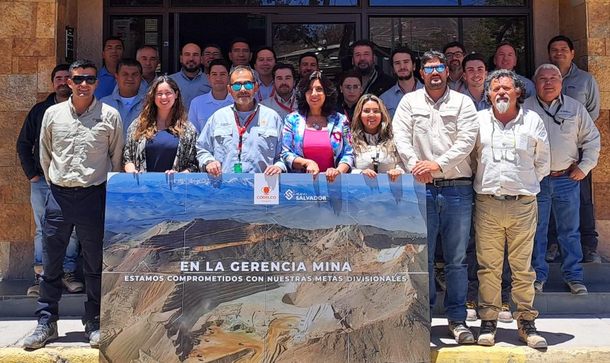 Gerencia de Minas de Codelco Salvador presentó su plan estratégico con nueva reorganización interna