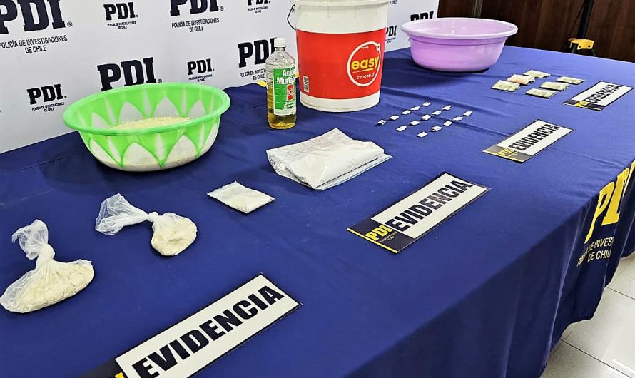 PDI ATACAMA DESARTICULÓ ESTRUCTURA CRIMINAL FAMILIAR INCAUTANDO MÁS DE 150 MIL DOSIS DE DROGA