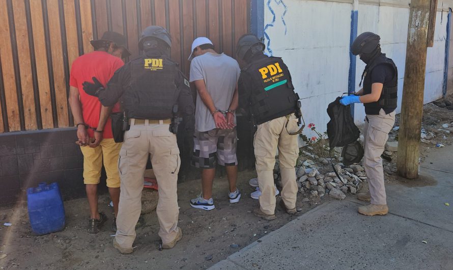 OPERATIVO MT-0 PERMITIÓ LA DETENCIÓN DE CUATRO PERSONAS EN CALDERA