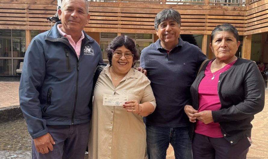 Importante aporte municipal a juntas de vecinos de la comuna