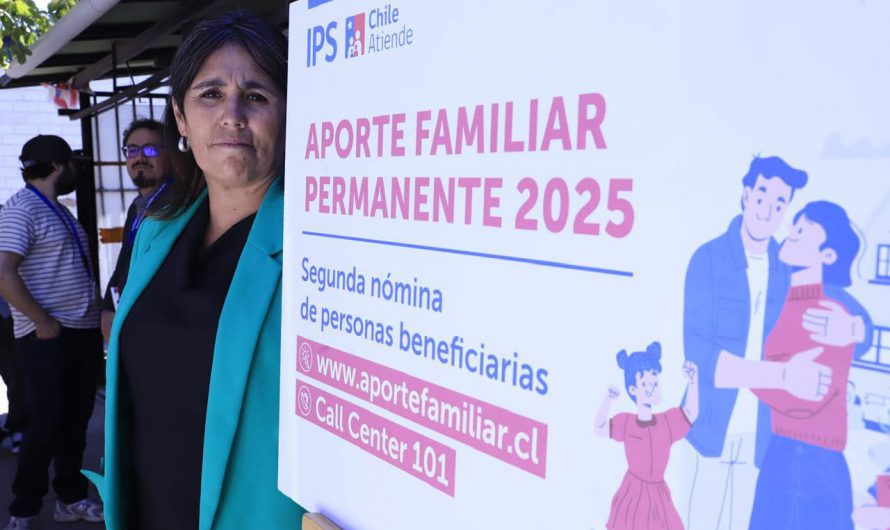 Aporte Familiar Permanente: Comenzó pago a segunda nómina de beneficiados