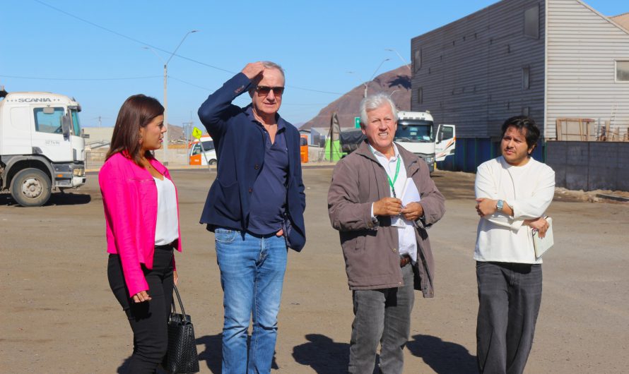 Interesante visita de personal de ferronor a Alcalde (S) en diego de almagro