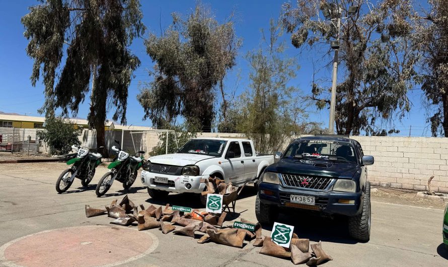 CARABINEROS DETUVO DOS PERSONAS POR ROBAR CAÑERÍAS EN LA ANTIGUA PLANTA DE LLANTA DE PROPIEDAD DE CODELCO