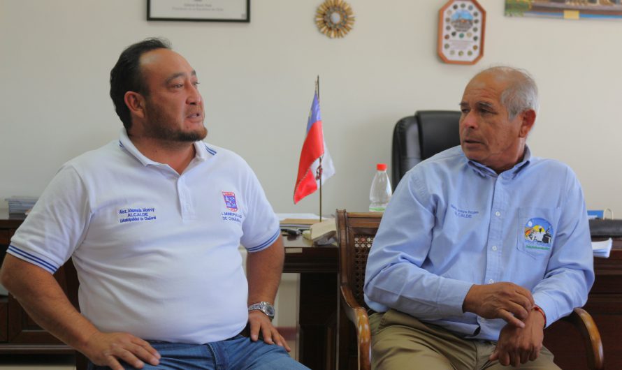 Diego de Almagro: interesante Reunión entre alcaldes de diego de Almagro y Chañaral