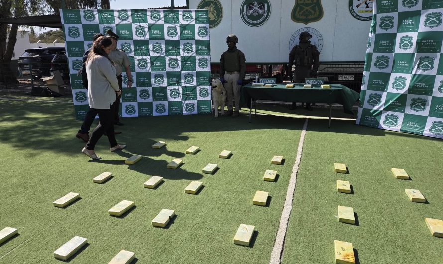 Fiscalía solicitó y obtuvo prisión preventiva por tráfico de más de 50 kilos de cocaína