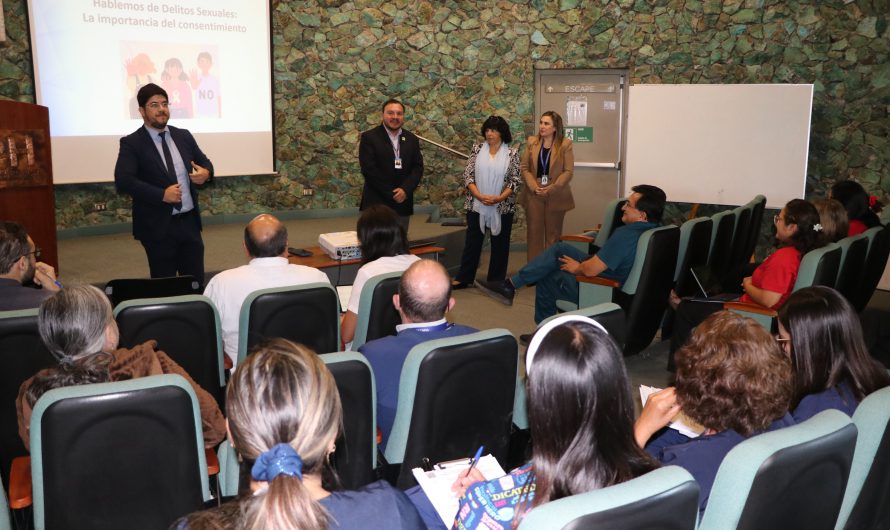 Fiscalía de Atacama capacitó a funcionarios del Hospital Provincial del Huasco