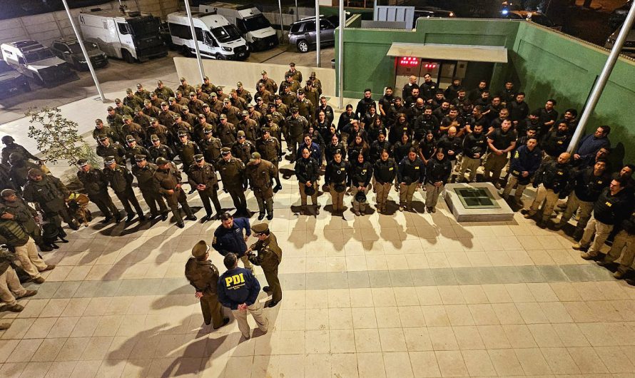 CARABINEROS Y PDI REALIZARÓN MÁS DE 400 CONTROLES EN OPERATIVO NOCTURNO REALIZADO EN COPIAPÓ
