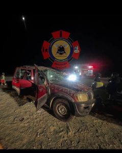 Accidente deja heridos en ruta C 125