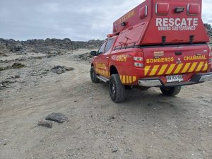 Un fallecido y dos heridos deja volcamiento en la Ruta C-120 en Chañaral.