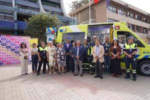 SAMU Atacama recibe dos nuevas ambulancias en beneficio de la comunidad