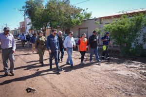 Gobernador Regional y autoridades refuerzan coordinación para enfrentar emergencia meteorológica en Inca de Oro