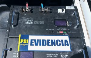 PDI ATACAMA RECUPERÓ CINCO BATERÍAS DE LITIO AVALUADAS EN 24 MILLONES DE PESOS