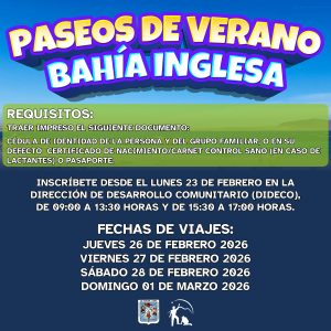 ¡Los paseos de verano a Bahía Inglesa te están esperando!