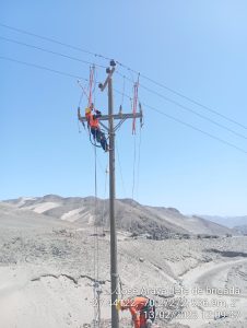 CGE desmantela conexión eléctrica ilegal en Copiapó tras dos años de obstrucciones