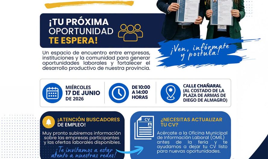 Feria laboral y de servicico 2026 en diego de almagro