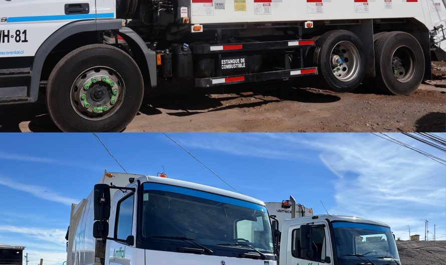 02 Nuevos camiones para apoyar servicio extraccion de basura