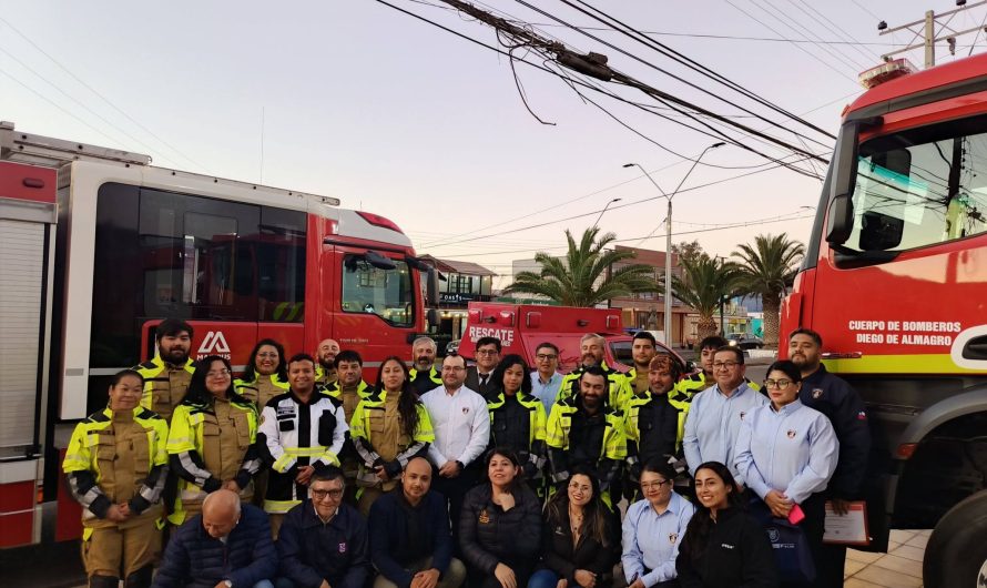 Bomberos de la Provincia de Chañaral fortalecen su preparación ante emergencias con hidrocarburos