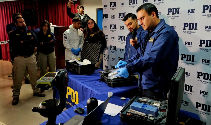 BRIGADA DE HOMICIDIOS COPIAPÓ EXPUSO A MEDIOS DE COMUNICACIÓN SOBRE EL TRABAJO POLICIAL EN SITIOS DE SUCESO