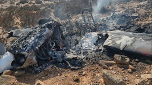 Pilotos sobreviven tras accidente de avión de instrucción de la FACh en La Higuera