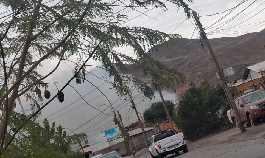 Emergencia afectó a viviendas en el sector de Villa Latina en Diego de Almagro