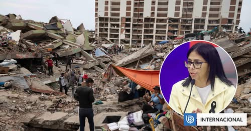 Delcy Rodríguez pide ayuda a Chile, Perú y Japón para que envíen expertos a Venezuela tras terremotos