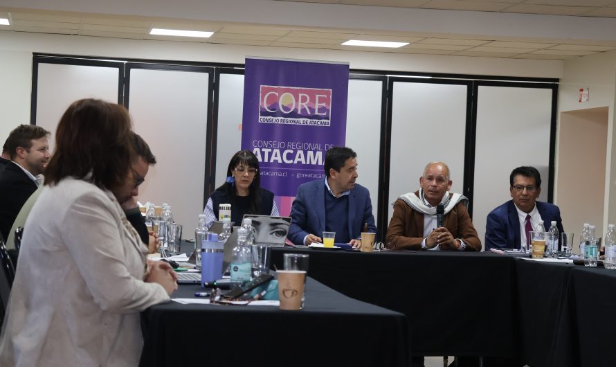 El Salvador fue sede de histórica sesión en terreno del Consejo Regional de Atacama que impulsa importantes acuerdos para la provincia de Chañaral.