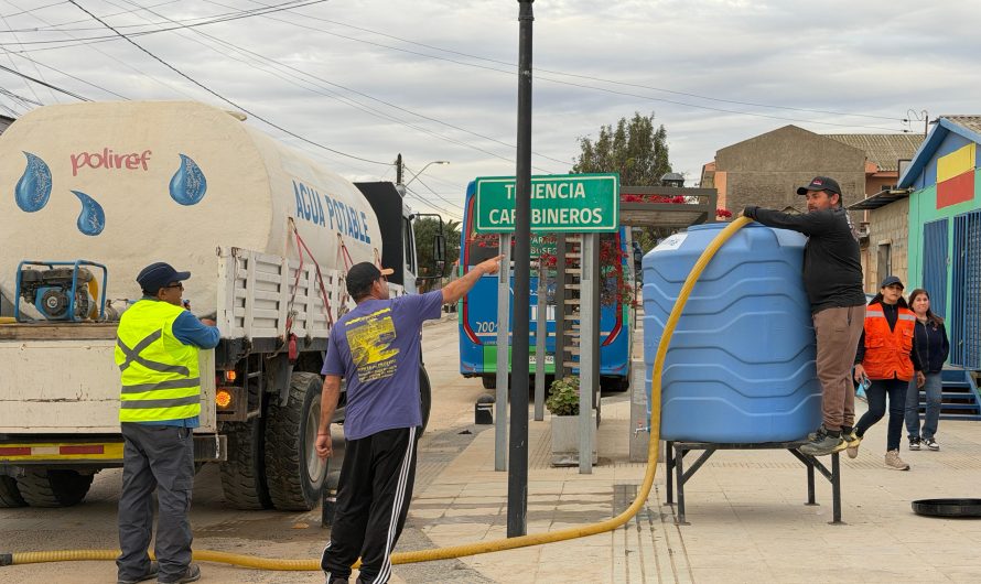 Huasco y Freirina ya cuentan con más de 60 estanques habilitados para la distribución de agua potable