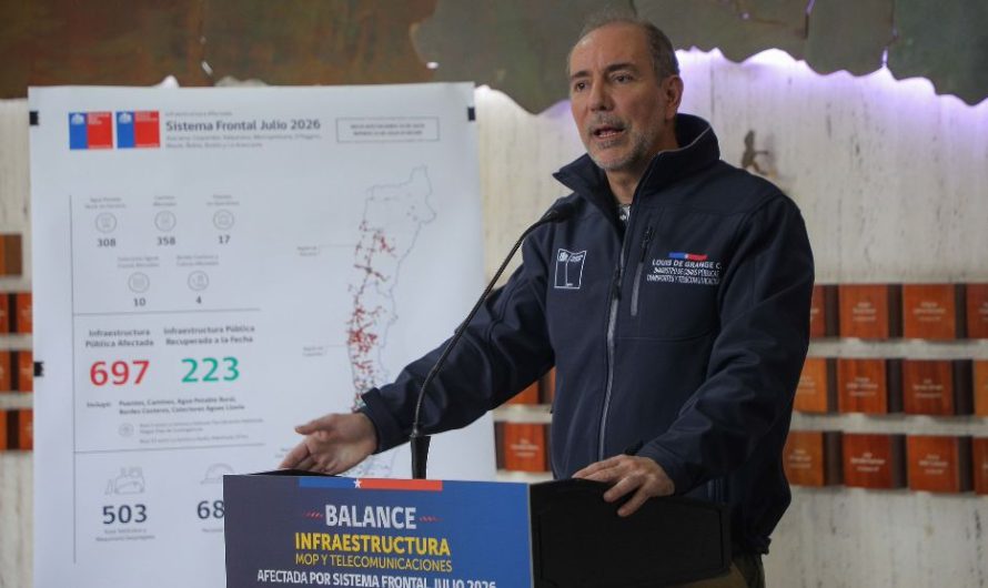 Sistema frontal: Gobierno reporta 233 afectaciones recuperadas entre Atacama y La Araucanía