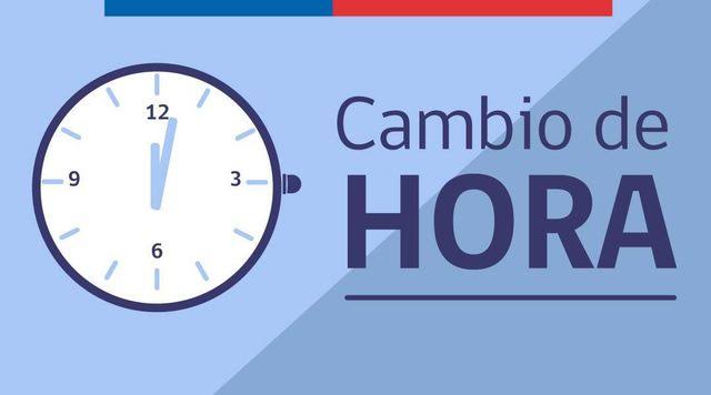¿Cuándo se vuelve a cambiar la hora en Chile?